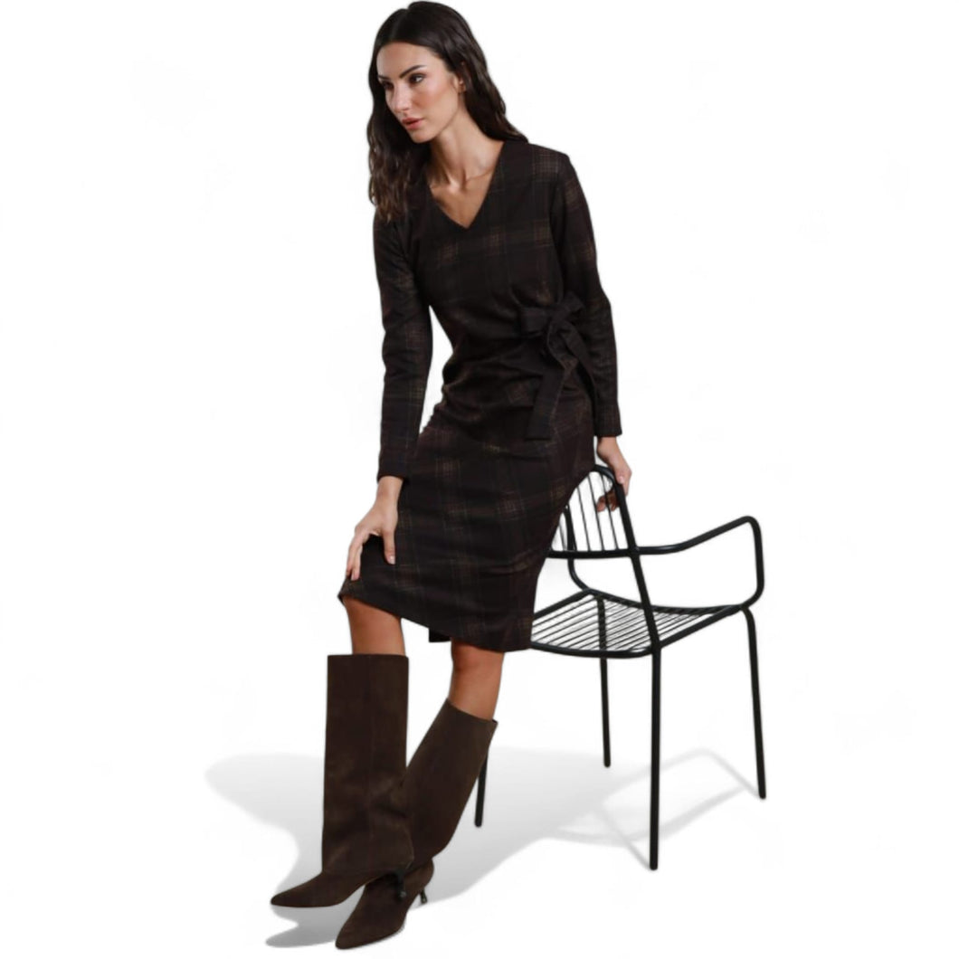 Susy Mix-Abito midi con spacchi