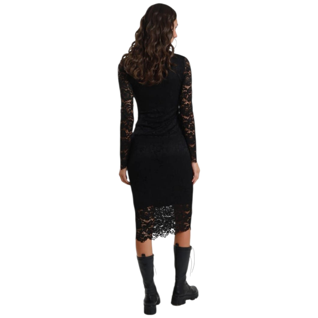 Susy mix-Abito midi in pizzo Taglia unica