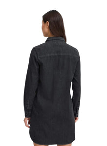 Camicia denim lunga. Vestibilità normale.