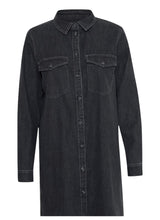 Carica l&#39;immagine nel visualizzatore di Gallery, Camicia denim lunga. Vestibilità normale.
