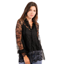 Carica l&#39;immagine nel visualizzatore di Gallery, Molly Bracken camicia in pizzo
