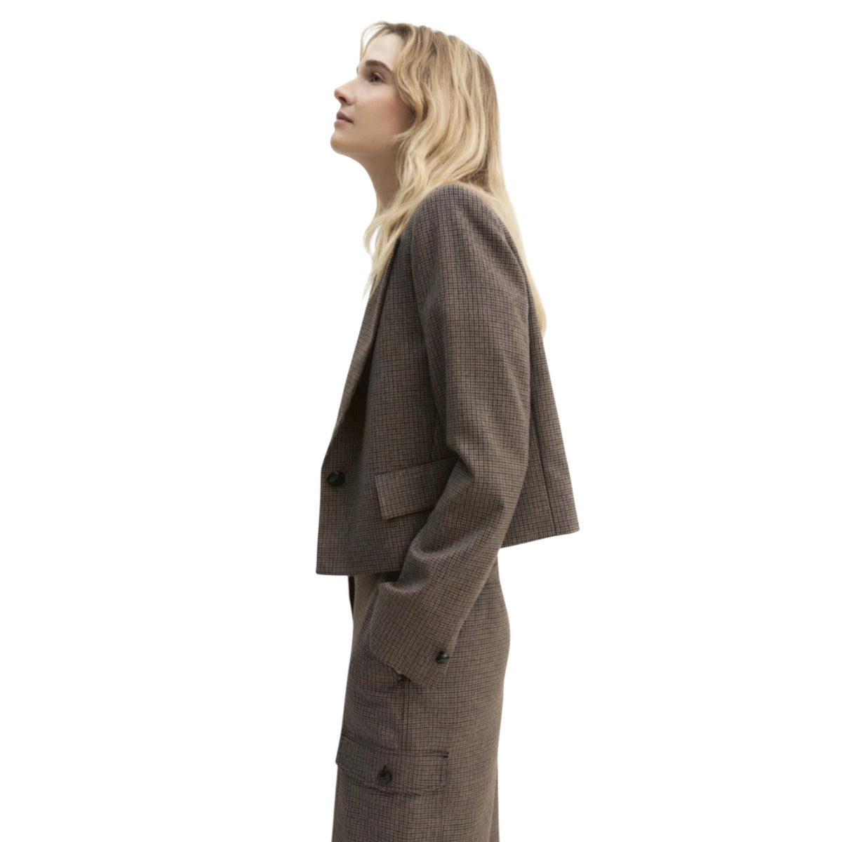 Giacca crop - Beige
