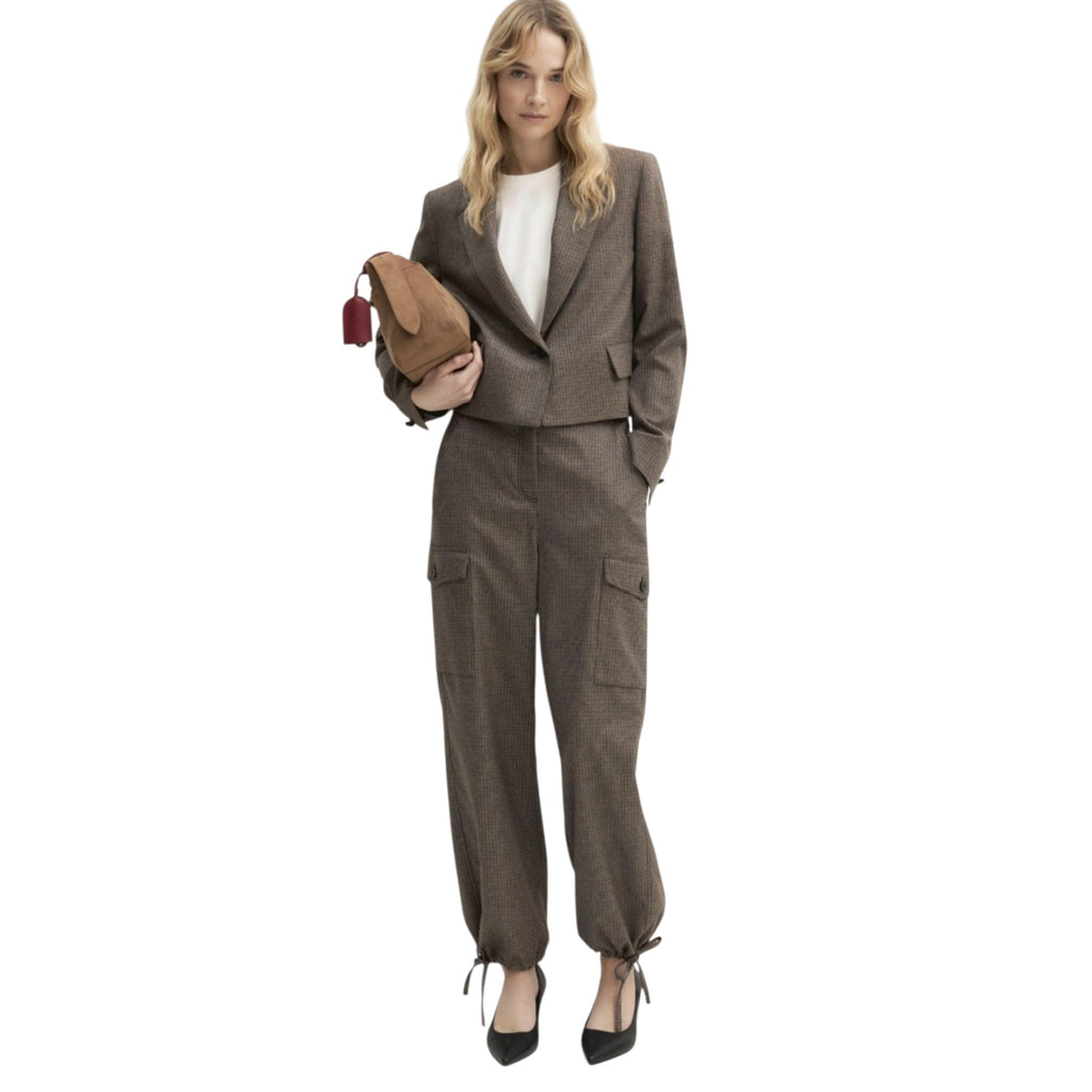 Giacca crop - Beige