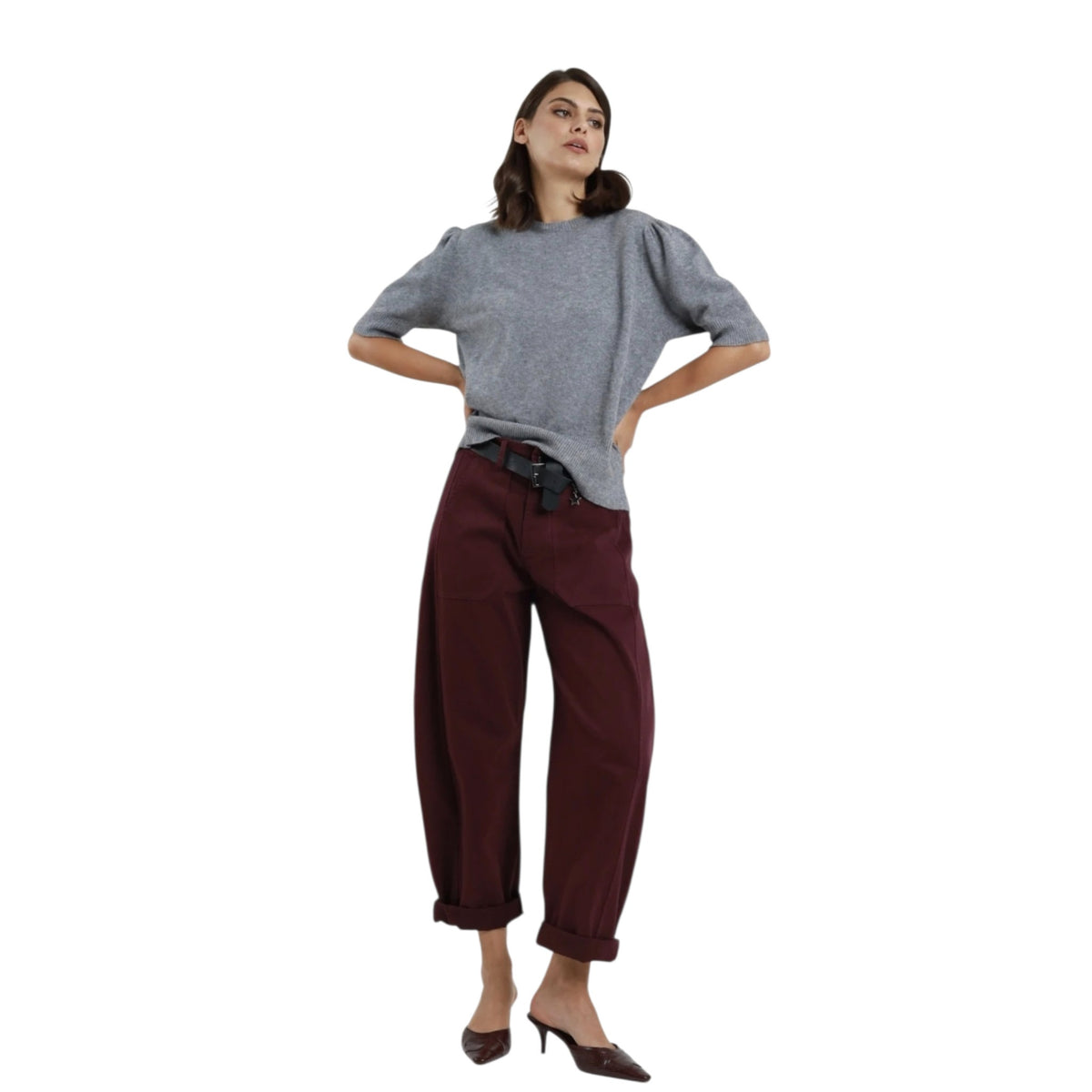 Pantalone a ovetto - stellina