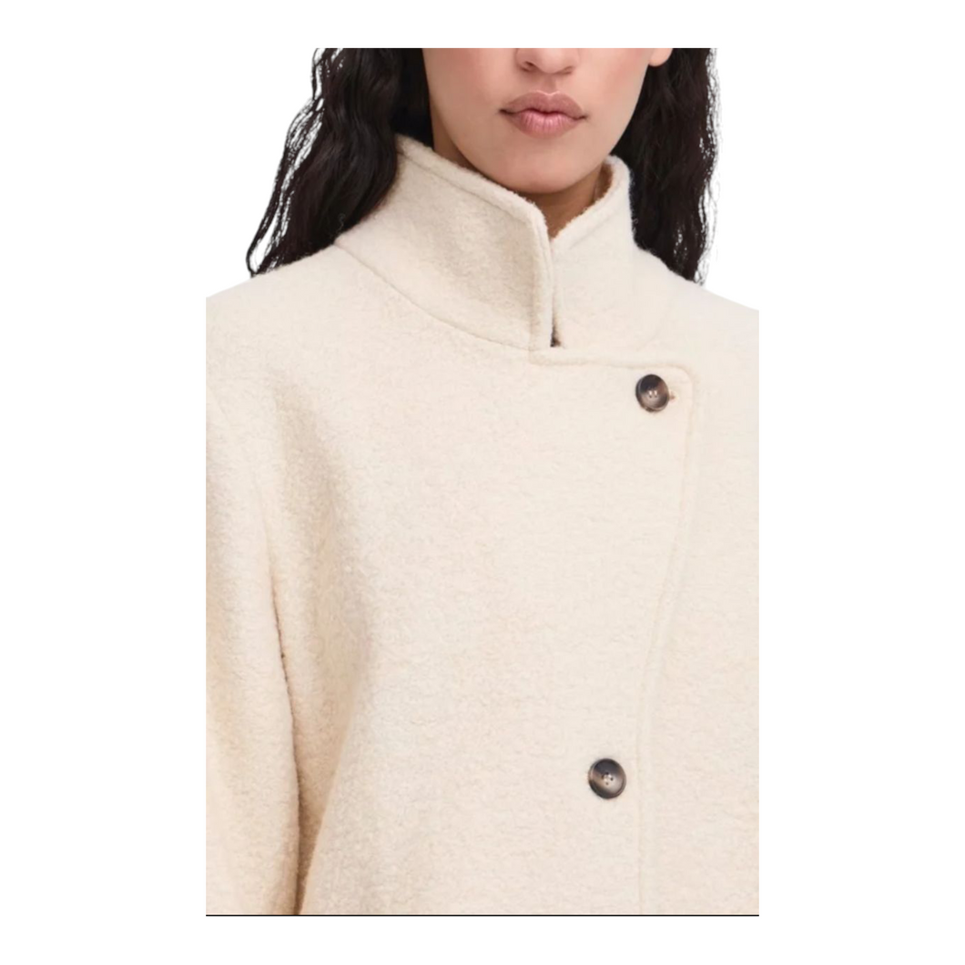 Ichi- Cappotto colore burro
