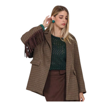 Carica l'immagine nel visualizzatore di Gallery, Le streghe - Giacca over con frange
