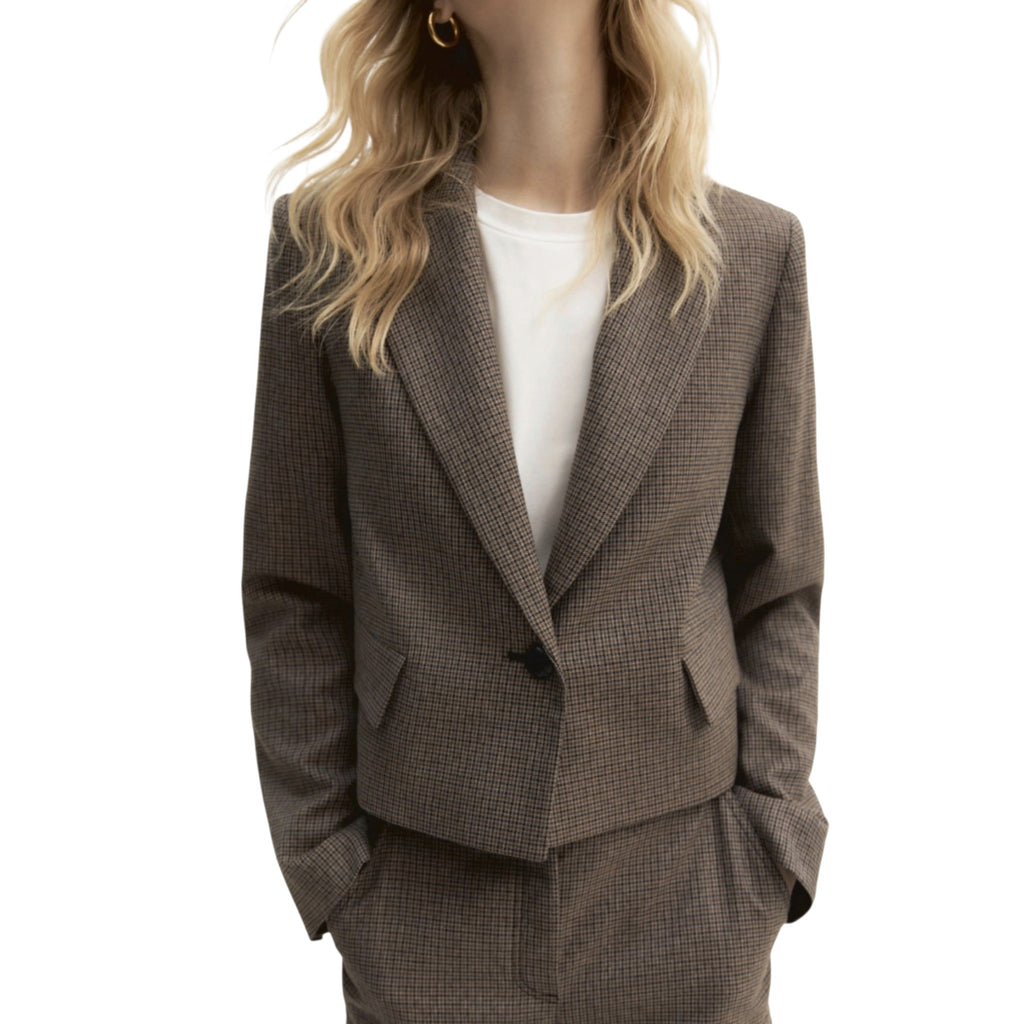 Giacca crop - Beige