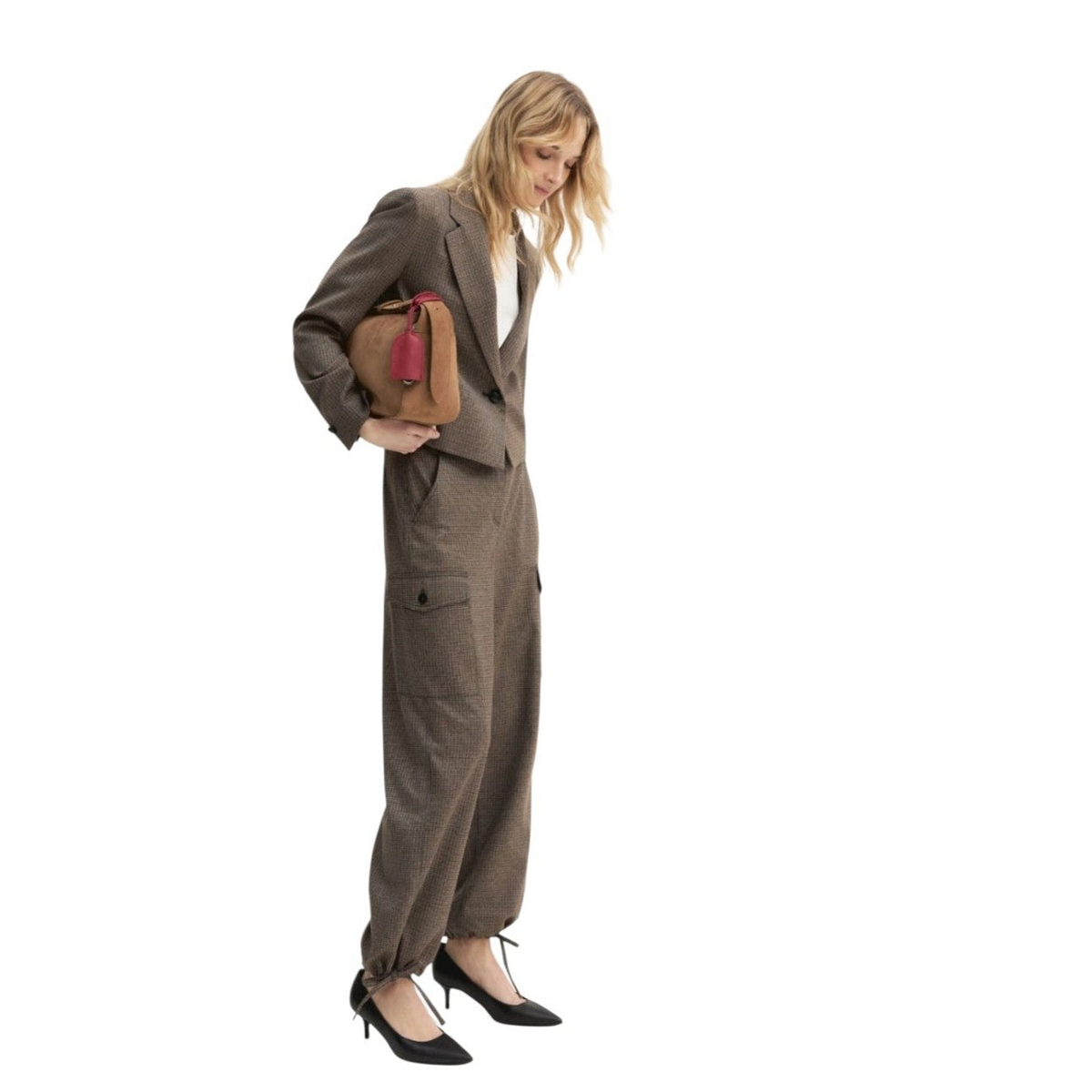Giacca crop - Beige