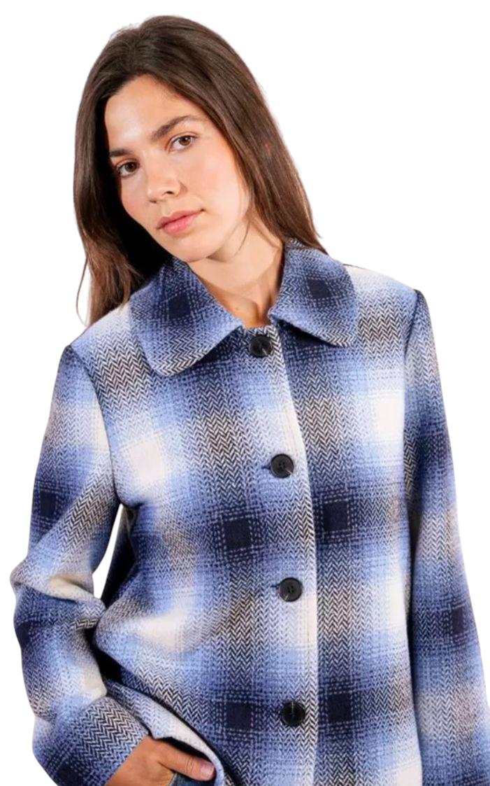 Molly Bracken - giacca corta a quadri