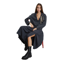 Carica l&#39;immagine nel visualizzatore di Gallery, Susy mix - Gonnellona a pieghe con spacco
