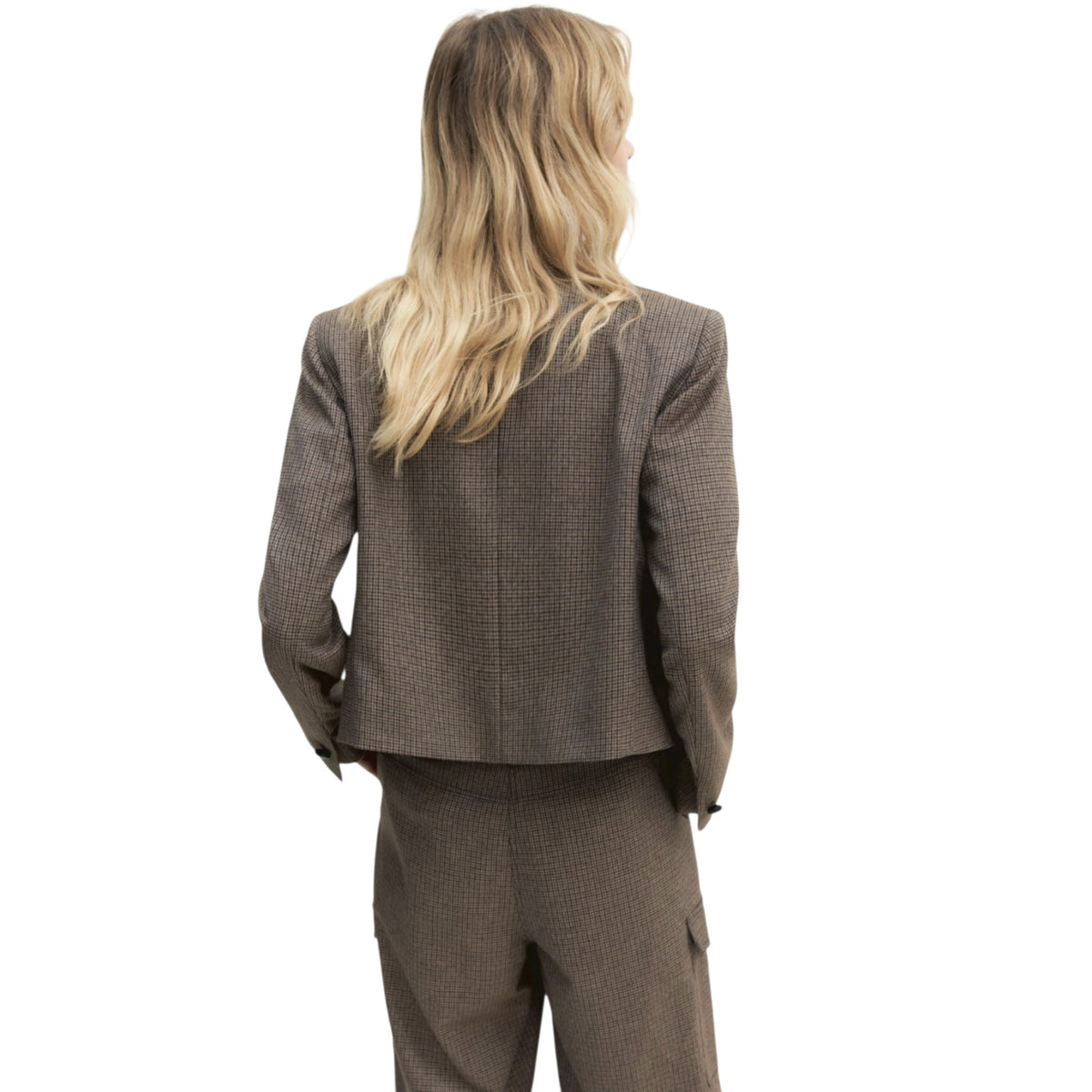 Giacca crop - Beige