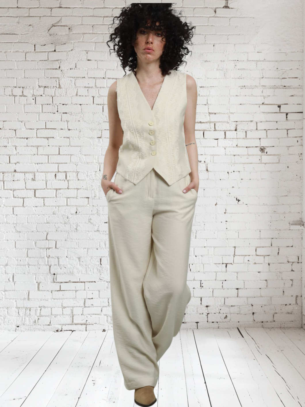 Susy mix - Completo gilet + pantalone